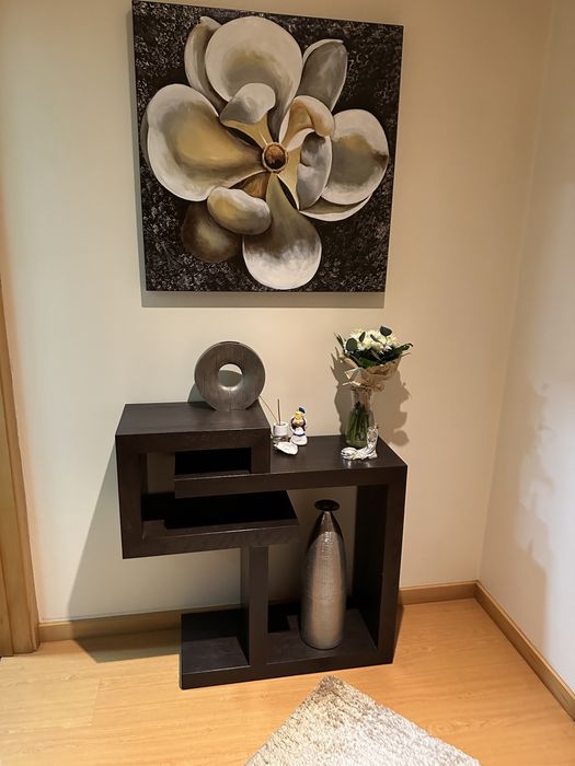 Tela Quadro flor bonito para decoração