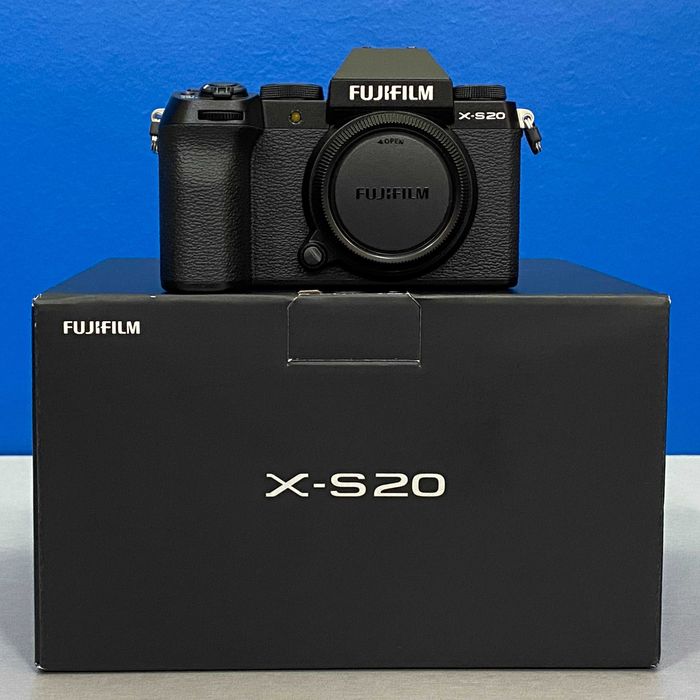 Fujifilm X-S20 (Corpo) - 26.1MP - NOVA - 3 ANOS DE GARANTIA