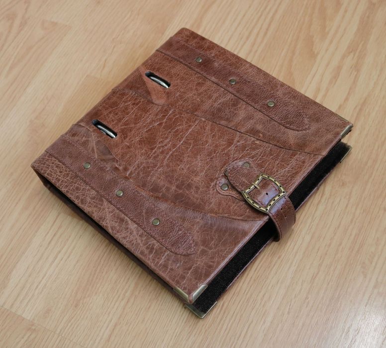 Фотоальбом, натуральна шкіра, 35 листів картону А5