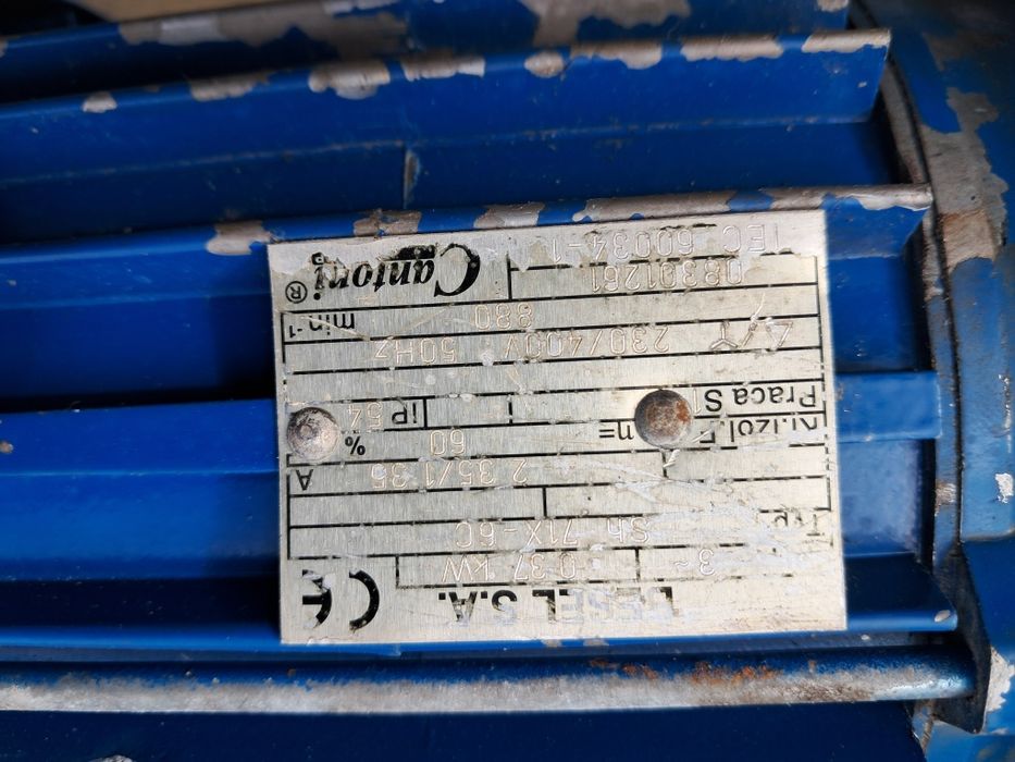 Okazja motoreduktor 0.37kw 25obr