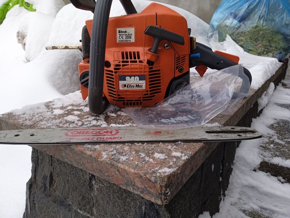 Бензопила oleomak 940 , олеомак