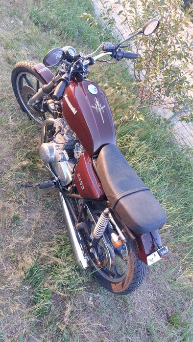 Kawasaki z 400  Brat Style