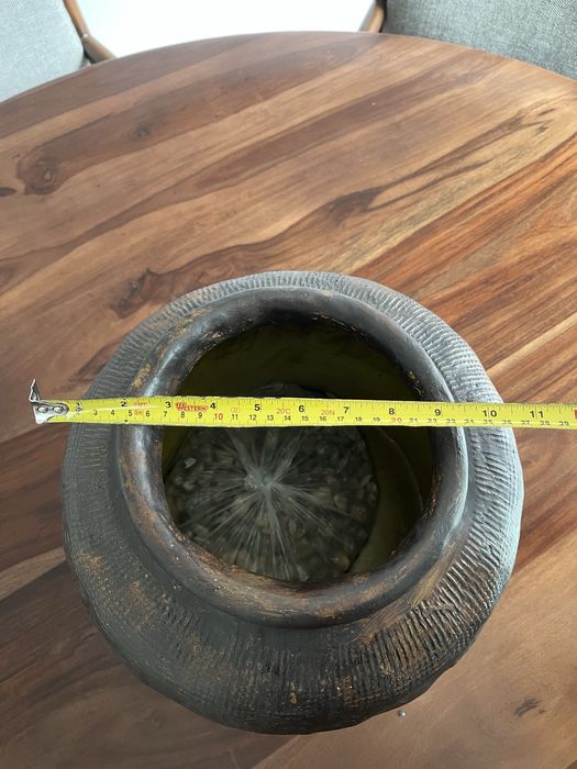 Vaso Ceramica Marrom - Area