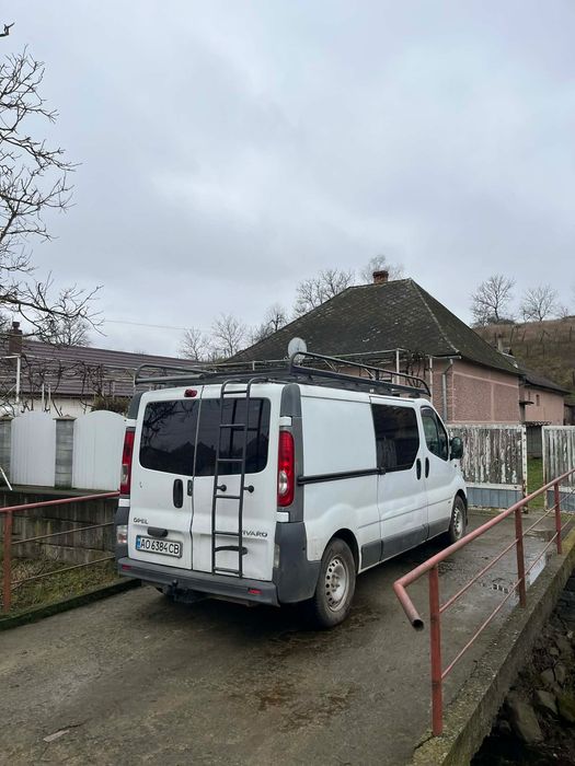 Багажник на Опель віваро Лонг