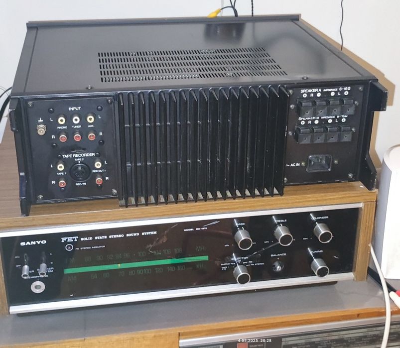 WEGA JPS 351 V200. Wzmacniacz,  taki sam jak  Sony TA F5A, 2x70w sinus