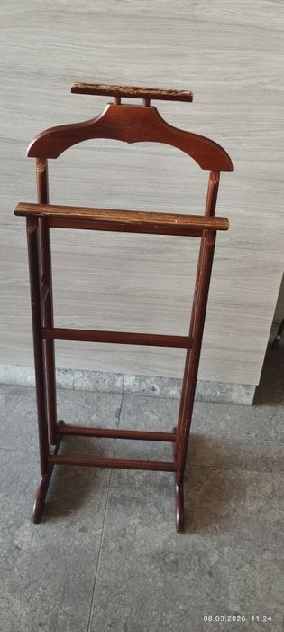 Вішалка підлогова подвійна Соло  Коричневи