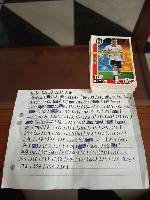 Cromos de Futebol Variados