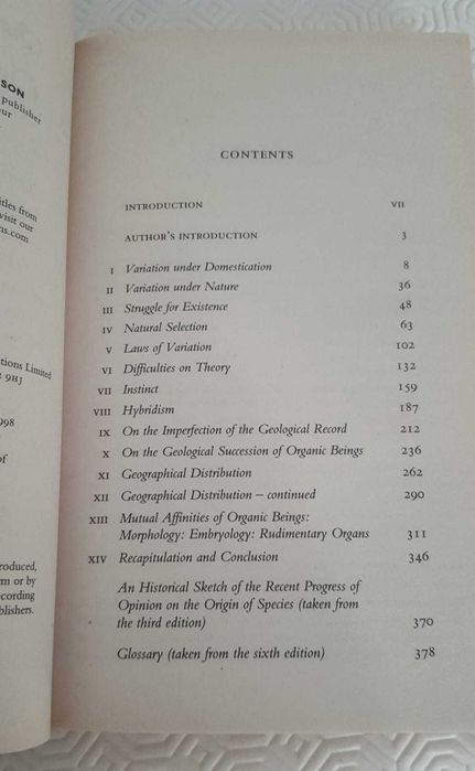 Darwin – The Origin of Species (Wordsworth Classics, 1998)