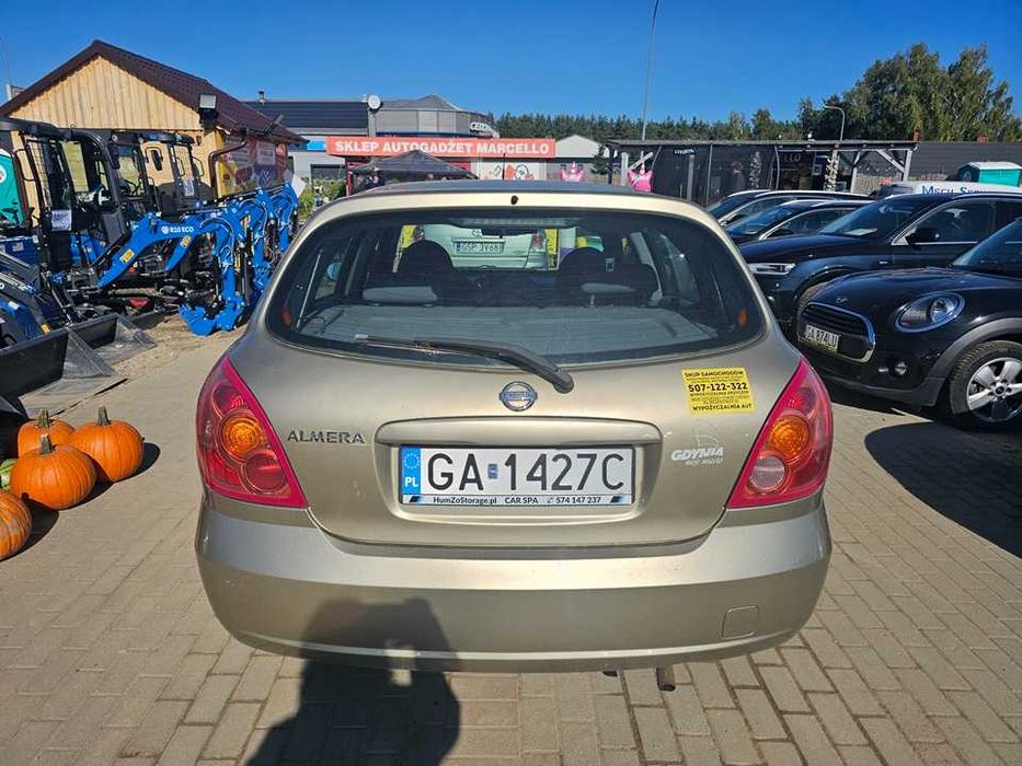 Nissan Almera 2003r/1.8benzyna/114KM/okazja/tanio