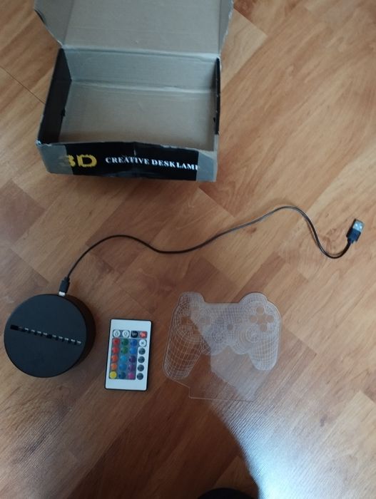 Świecący pad na pilota
