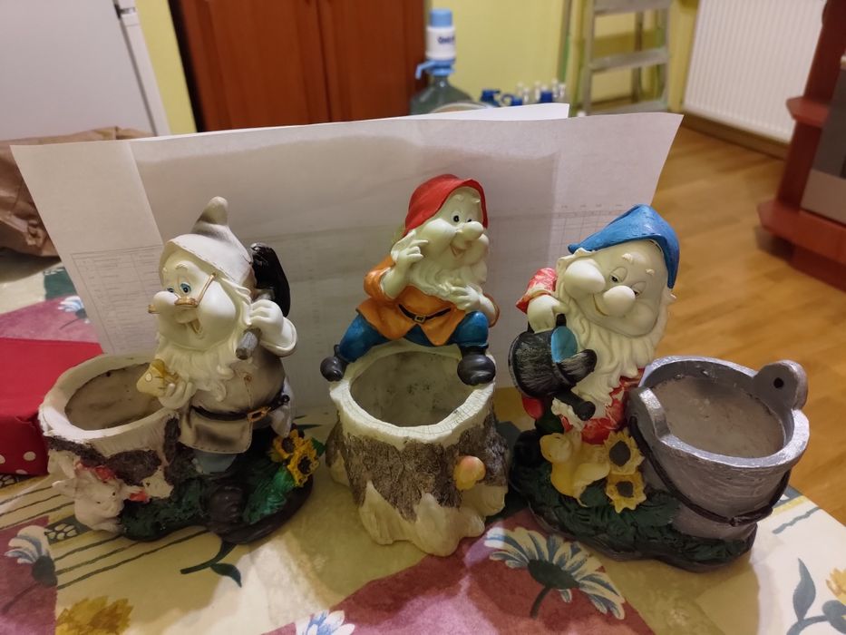 Горщики для квітів гноми веселі гномики