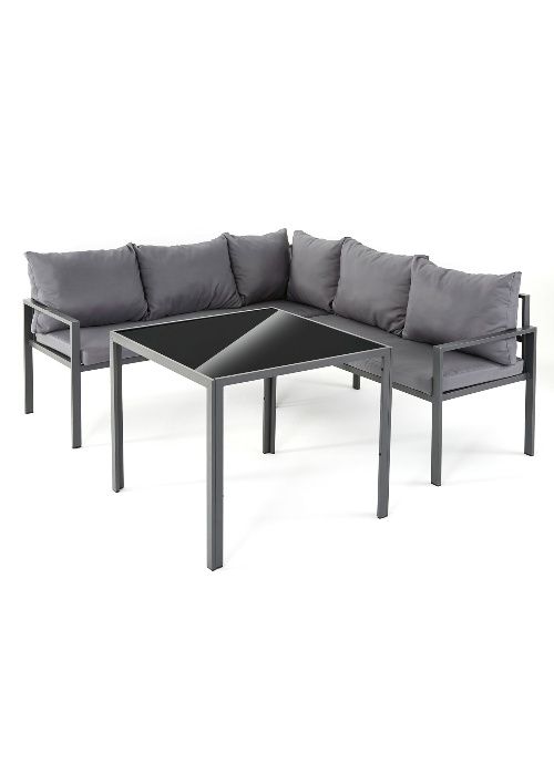 Stalowy 3-czesciowy naroznik ogrodowy! Meble ogrodowe, tarasowe!