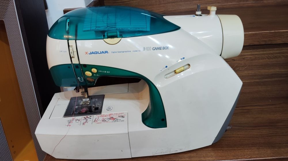 Nintendo GameBoy jaguar jn-100 maszyna do szycia