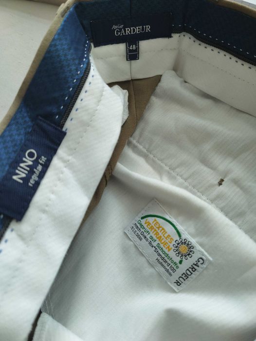 Джинсы брюки Atelier Gardeur Germany W32 stretch beidge.