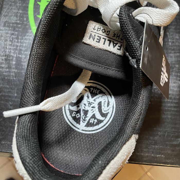 Buty Fallen the goat black/white sneakersy nowe 40