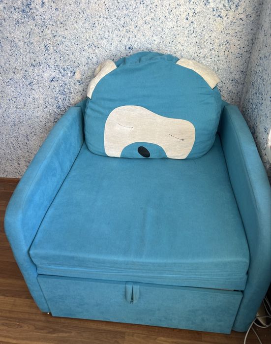 Дитяче ліжко  розкладне з нішою