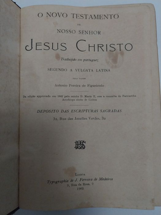 O Novo Testamento 1903