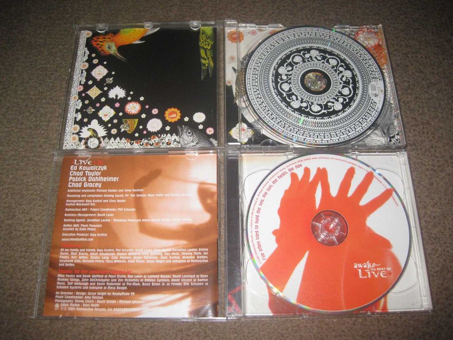 2 CDs dos "Live" Portes Grátis!