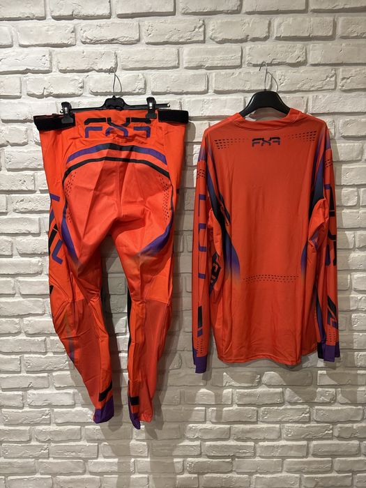 Strój komplet cross enduro L XL XXL Fox KTM spodnie koszulka