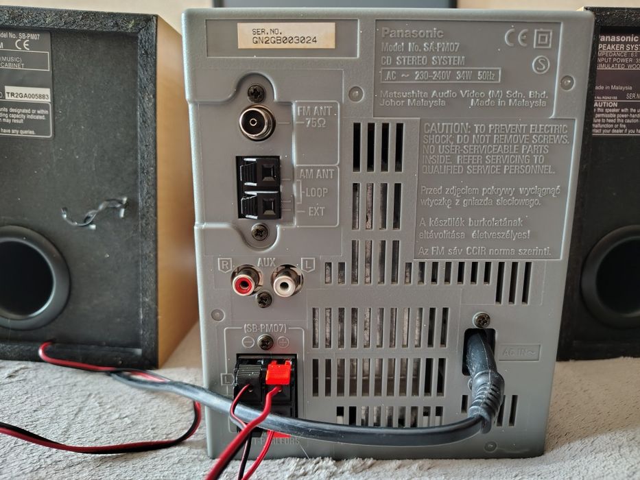 Panasonic SA PM 07 музичний центр