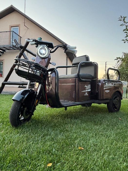 Трицикол CORCO SIG-7 SG Двигун 1200W 72/23АН ДОСТАВКА, ДО ВАС ДОДОМУ