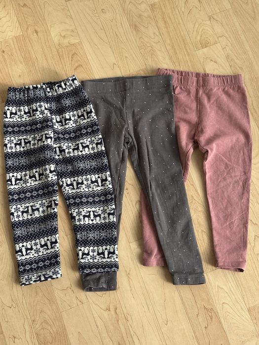 Легінси утеплені для дівчинки (розмір 86-92)