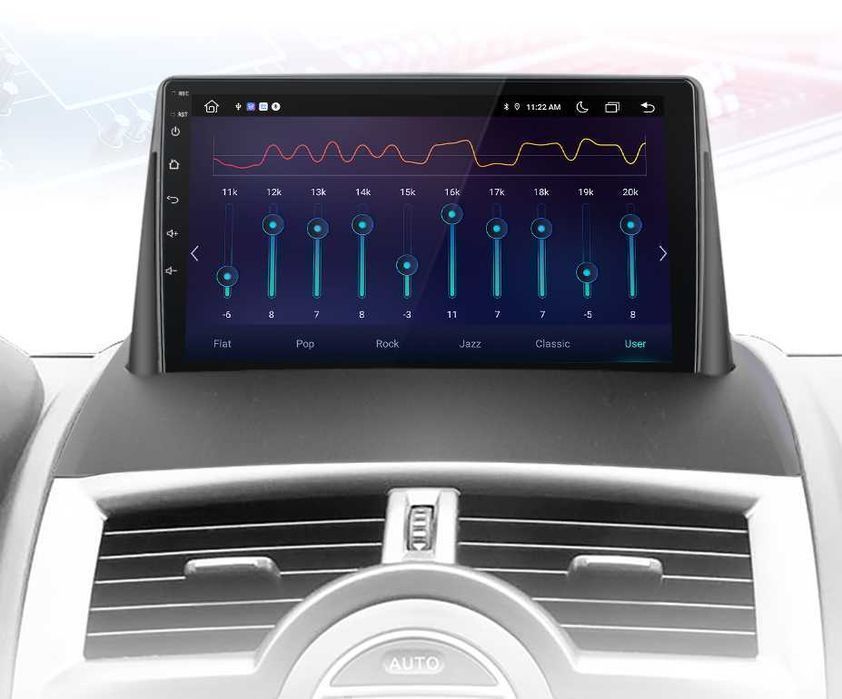 Renault Megane 2 – Radio Android 9" CarPlay
