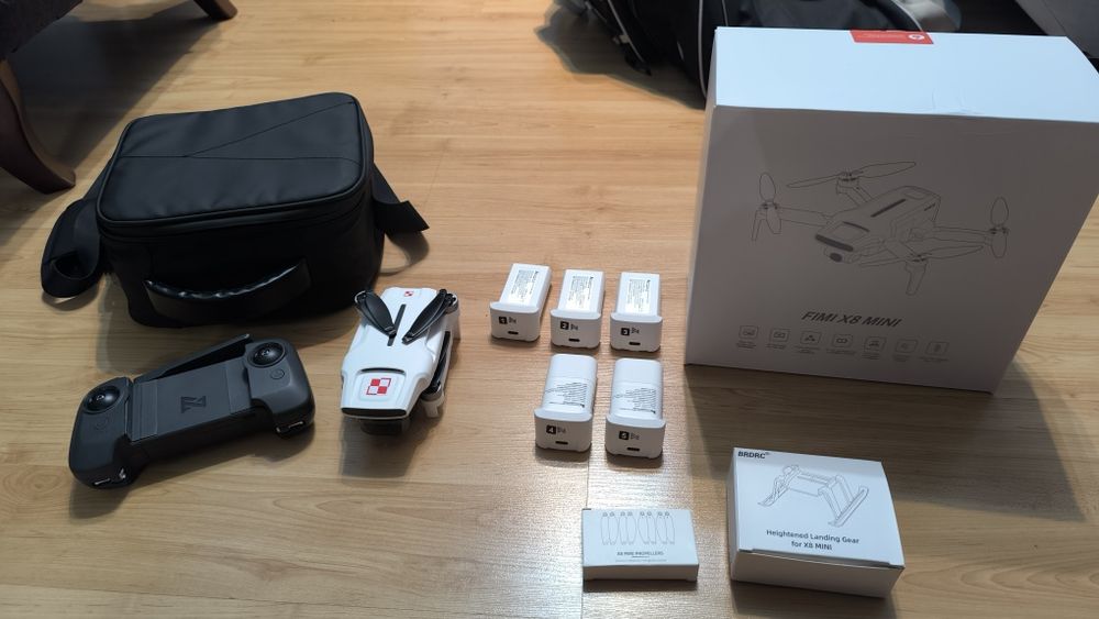 Dron Xiaomi Fimi X8 Mini V2 Pro mega zestaw Combo stan idealny