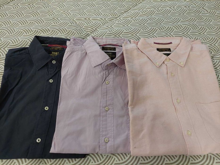 Lote 3 Camisas – Springfield - tamanho L eu