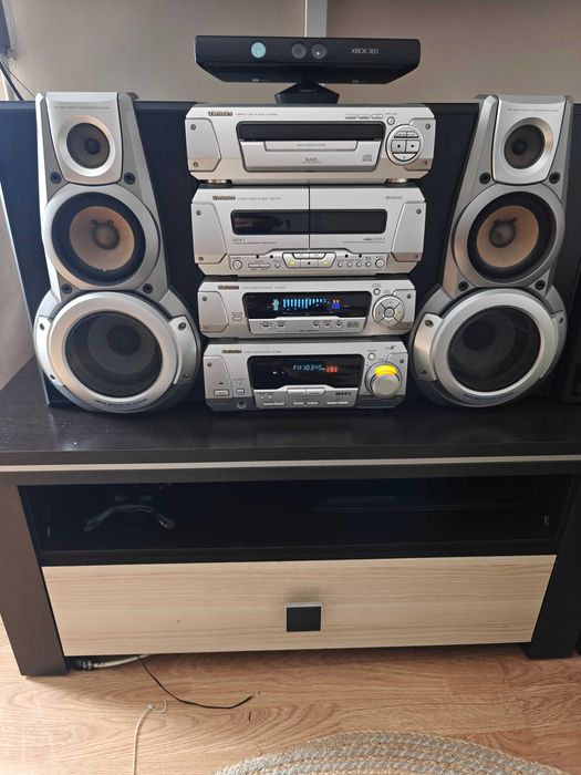 Wieża Technics Sl-EH560+ kolumny,super stan.
