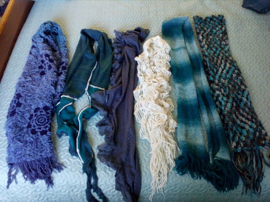 Echarpes, lenços, cachecois