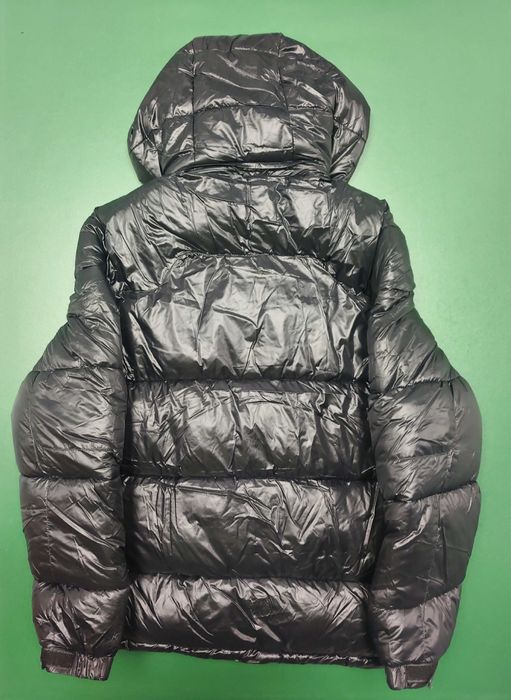 Czarna Kurtka Puchowa Ralph