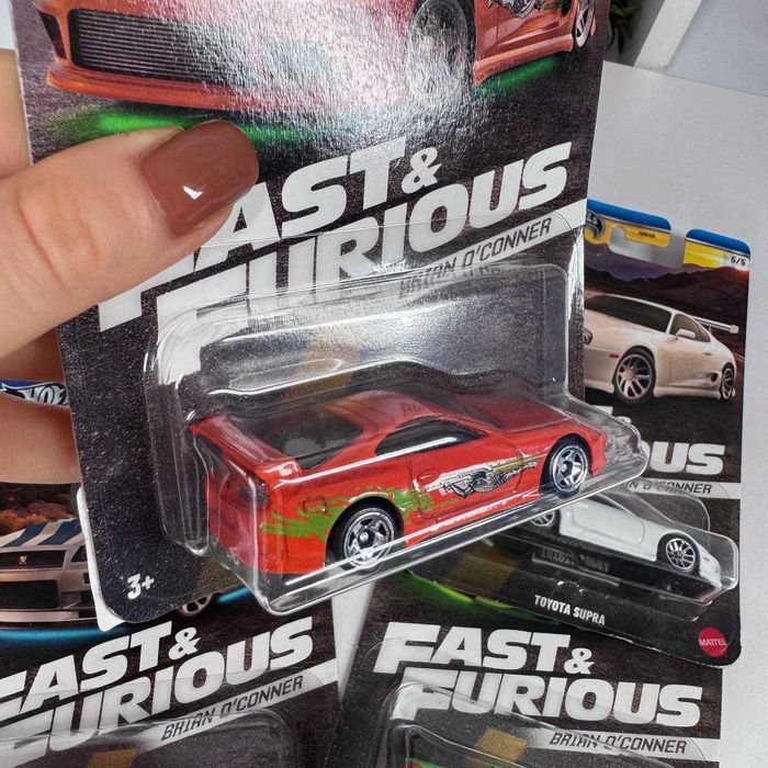 Тематична Машинка Hot Wheels Toyota Тойота Supra Brian Хот Вілс Форсаж