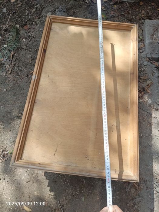 drewniane ramki na ozdoby