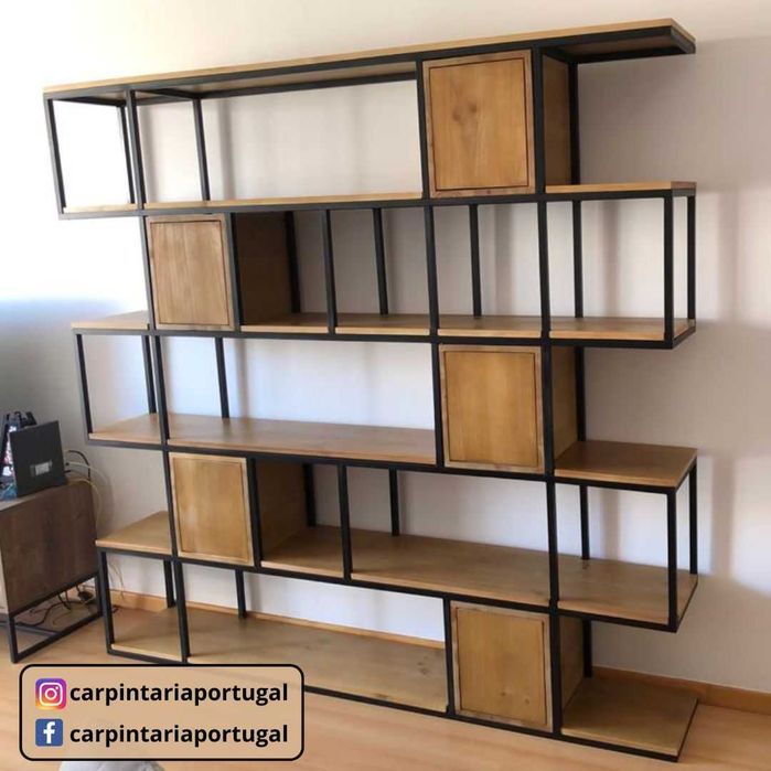 Estantes personalizadas para sala