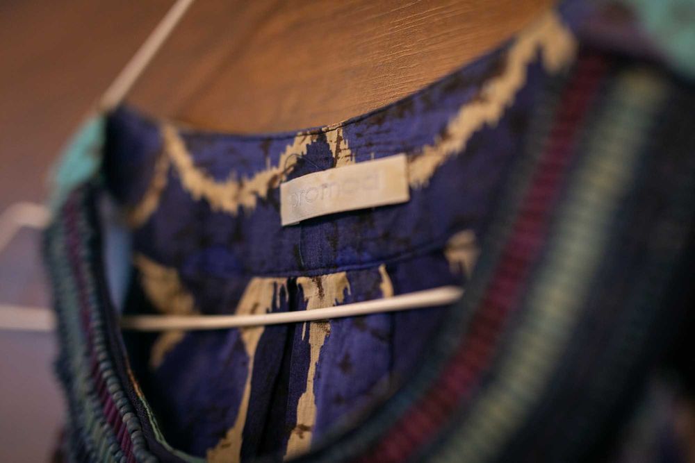 Bluzka, tunika etno koraliki S