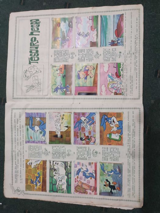 Caderneta de Cromos antiga Pernalonga & Cª 2º Vol - 1967 - Completa