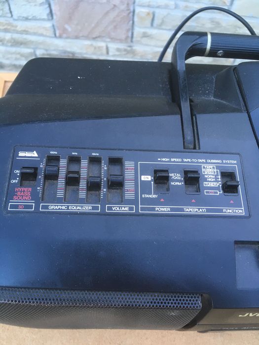Вінтажний бумбокс JVC RC-X510 магнітола