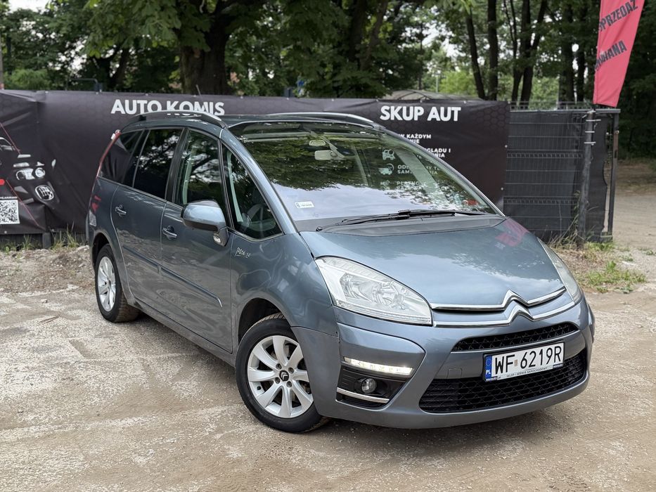 Citroen C4 Grand Picasso 1.6 THP Automat LPG 2012 7 Osób Navi PDC Tempomat Klima 2 Strefy Zadbany