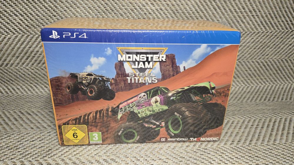 Колекційне видання гра Monster Jam Steel Titans Collector's Edition PS4 (Нова в плівці)