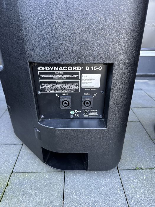 Dynacord D15-3 • Stan bdb • Oryginał + pokrowce, malo używane!!!
