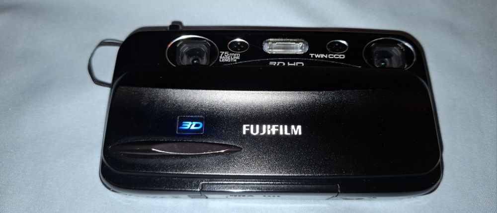 Aparat 3D Fujifilm FinePix Real 3D W3 HD | Stan Idealny 100% Sprawny | Komplet Akcesoriów | Retro CCD Real 3D