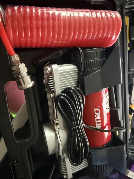 Автокомпресор Amio HQ ACOMP-18 , двохпоршневий