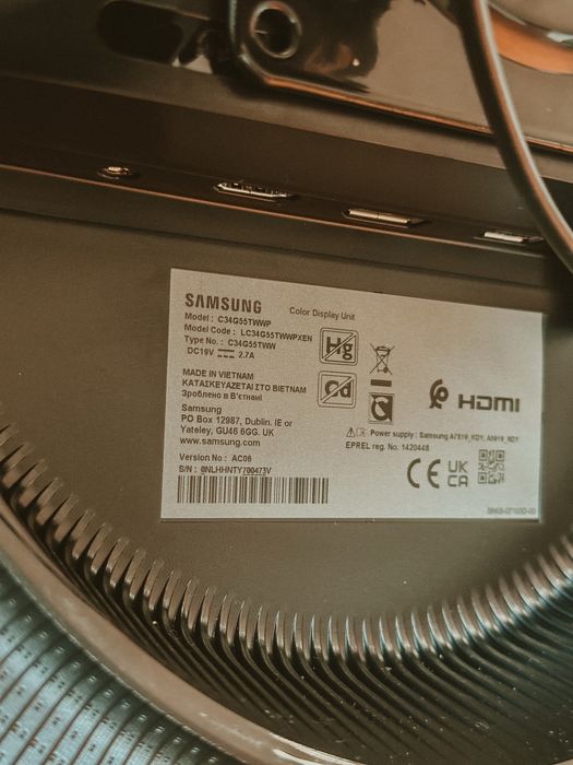 Monitor Samsung Odyssey G5 34” Ultrawide – Garantia até 2028