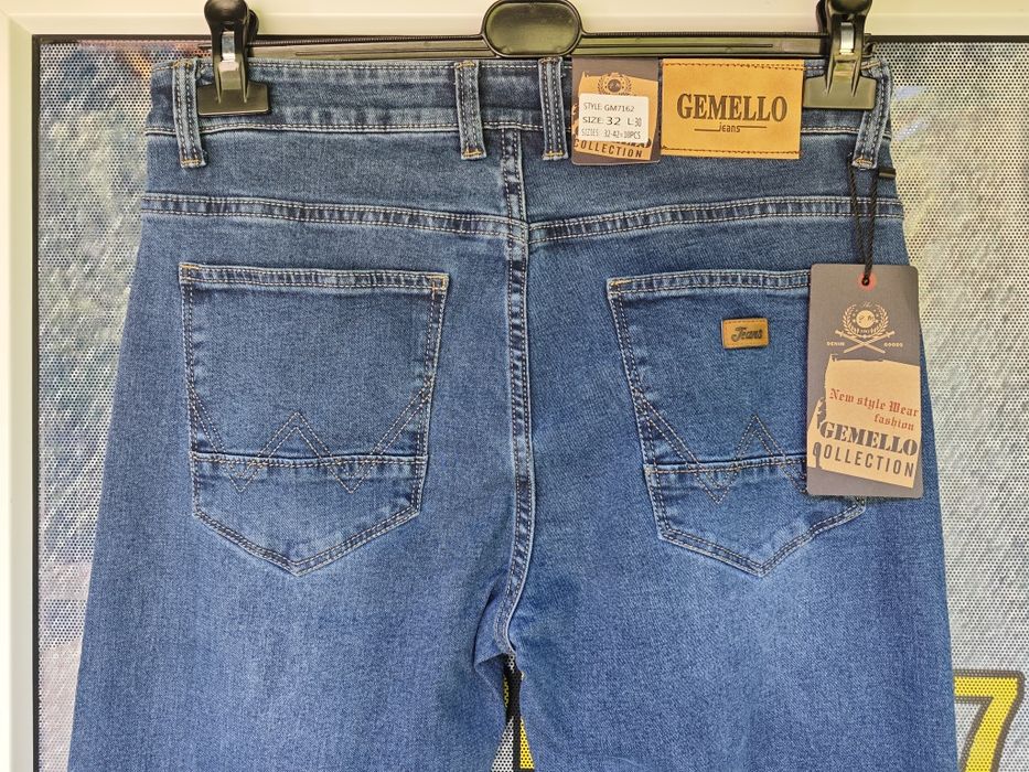 Spodnie męskie jeansy nowe