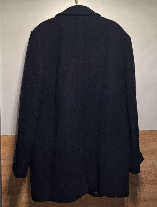 Пальто суконне вовняне чоловіче чорне West-Fashion evolution