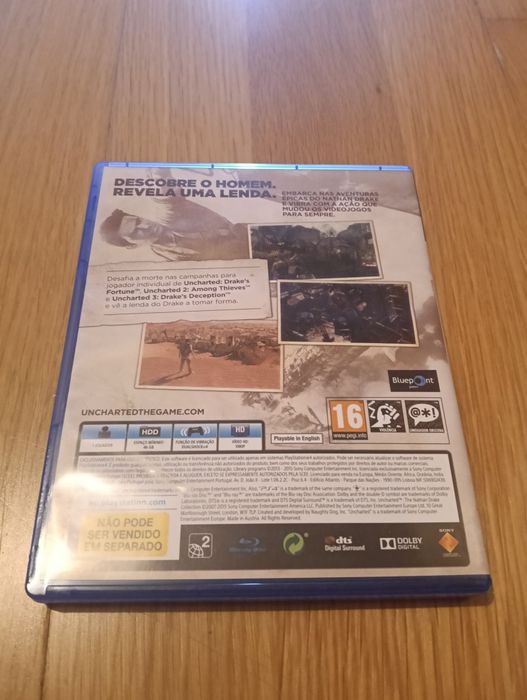 Jogo Uncharted Nathan Drake collection