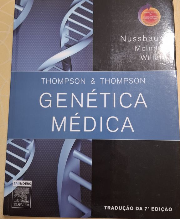 Genética Médica, Thompson & Thompson, 7ª edição,  Elsevier.