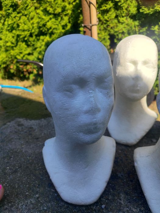 Manekiny styropianowe