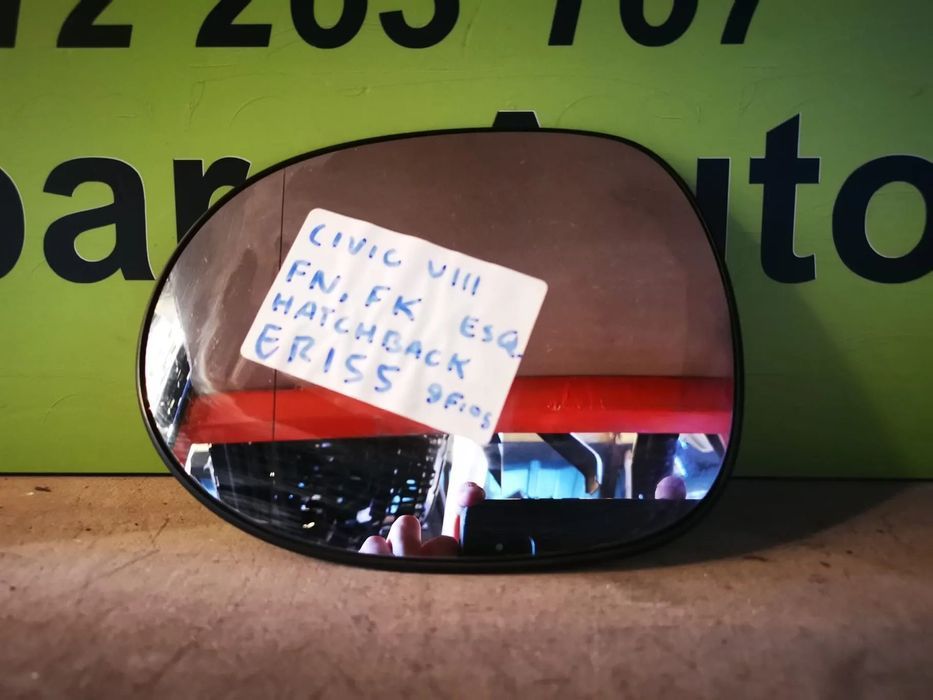 HONDA CIVIC VIII FN FK VIDRO ESPELHO RETROVISOR ESQUERDO - ER155